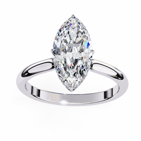 The Celestial Spear Marquise Cut Ring