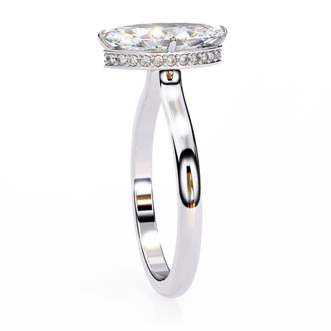 The Celestial Spear Marquise Cut Ring