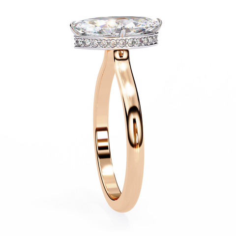 The Celestial Spear Marquise Cut Ring