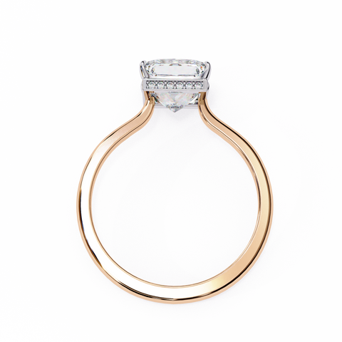 The Ethereal Prism Princess Cut Ring