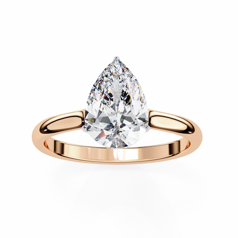 The Celest Marque Pear Cut Ring