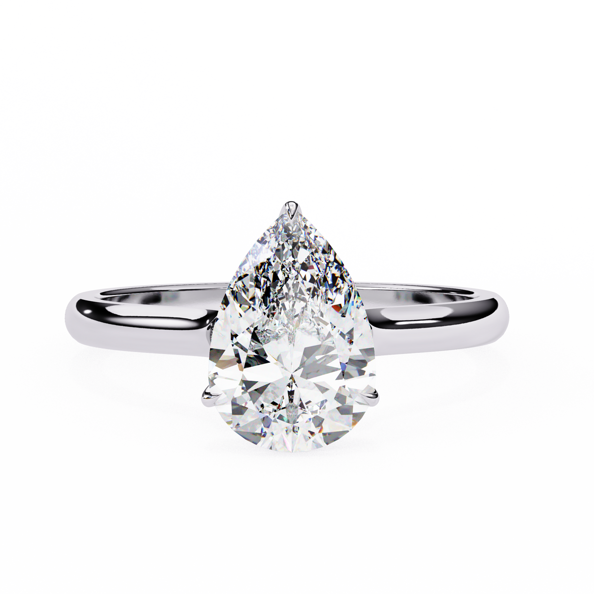The Celest Marque Pear Cut Ring