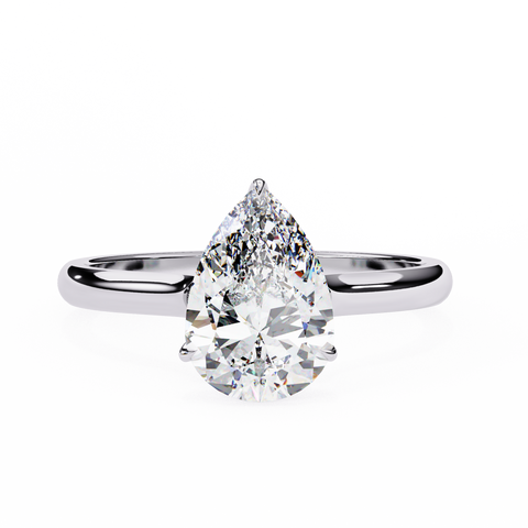 The Celest Marque Pear Cut Ring