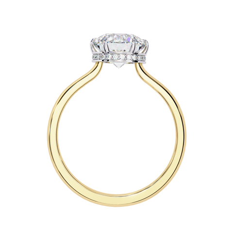 Regalia Bloom Round Cut Ring