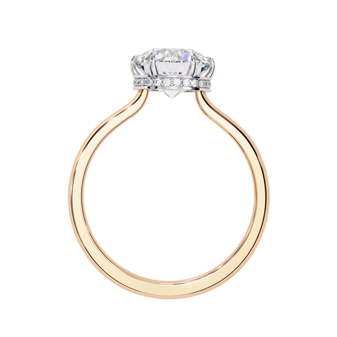 Regalia Bloom Round Cut Ring