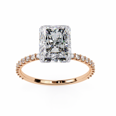 The Sylva Bloom Radiant Cut Ring