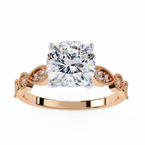 The Radiance Marquise Cushion Ring