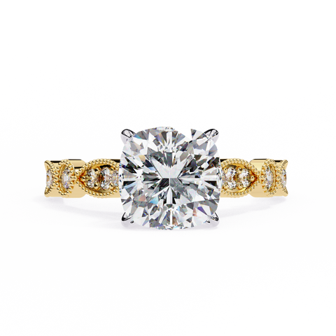 The Radiance Marquise Cushion Ring
