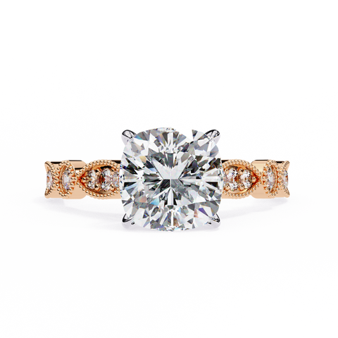 The Radiance Marquise Cushion Ring