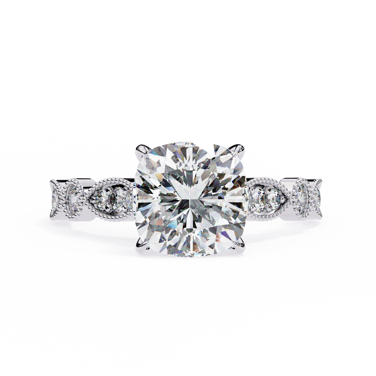 The Radiance Marquise Cushion Ring