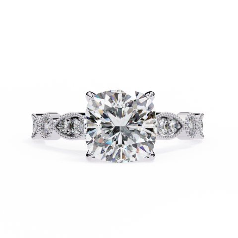 The Radiance Marquise Cushion Ring