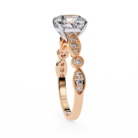 The Radiance Marquise Cushion Ring