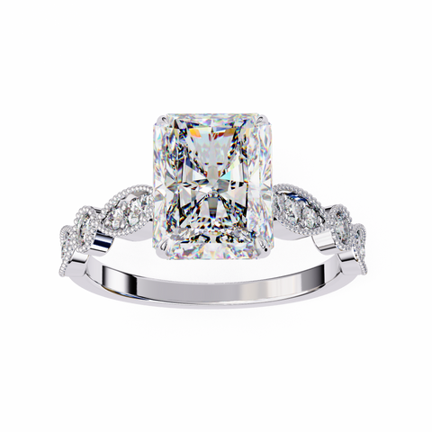 The Eternal Brilliance Majestic Radiant Cut Ring