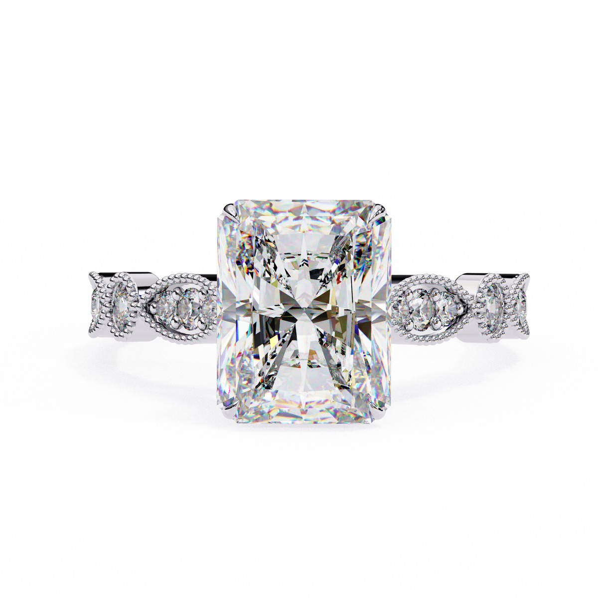 The Eternal Brilliance Majestic Radiant Cut Ring
