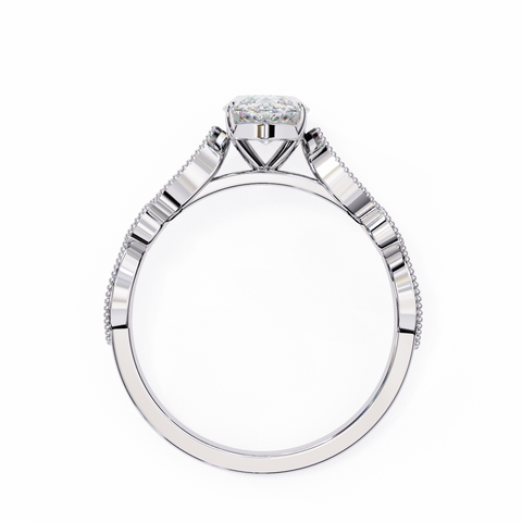 The Ethereal Solace Marquise Cut Ring